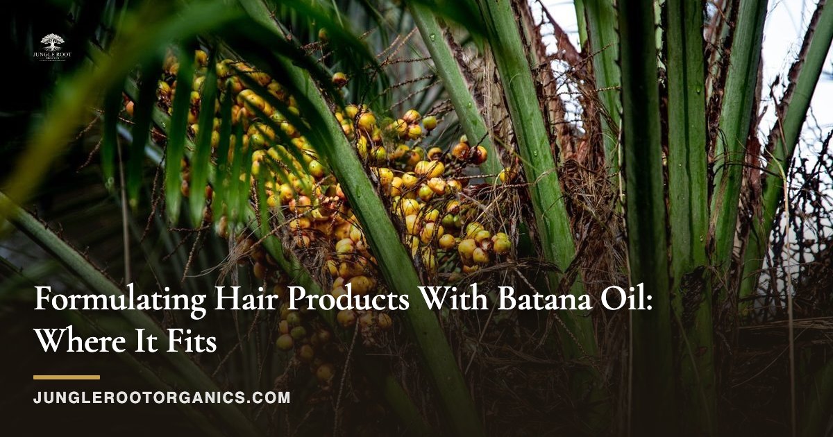 Formulating Hair Products With Batana Oil: Where It Fits